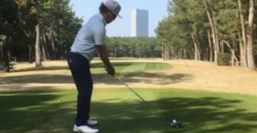 片山 晋呉 スイング動画 19年最新スイング パーフェクトショット動画など Golftrend ゴルフトレンド