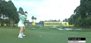 【山下 美夢有 スイング動画】優勝トーナメントツアーハイライト