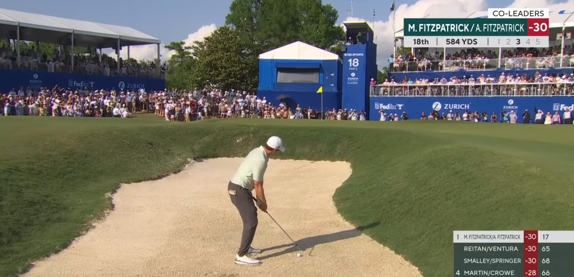 【マシュー・フィッツパトリック スイング動画】優勝トーナメントツアーハイライト